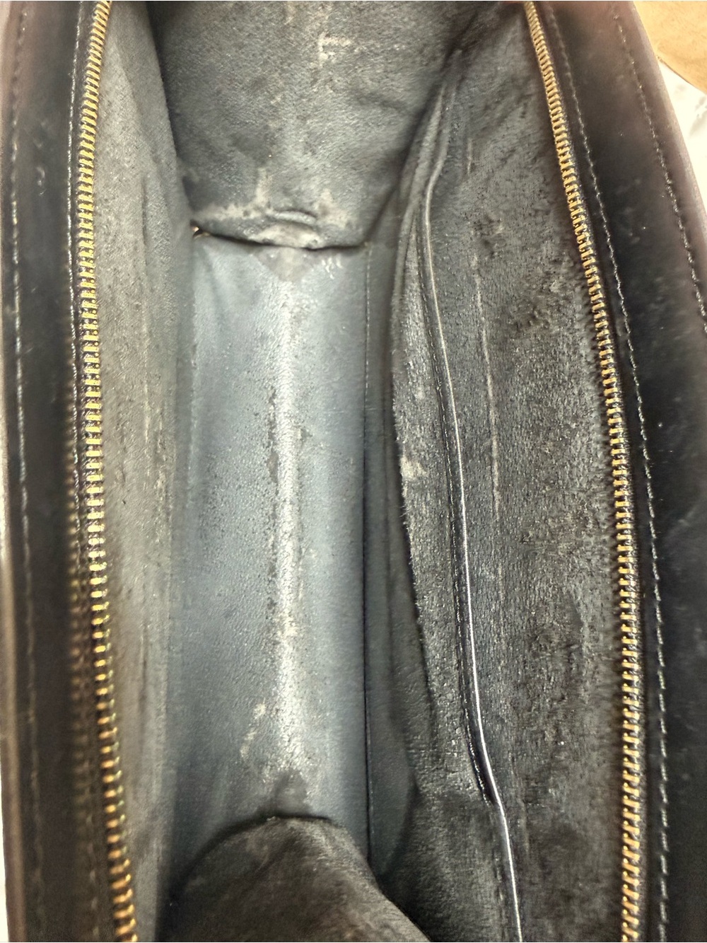 Louis Vuitton Black Epi Leather Clutch Style Zipper Pouch Vintage LV - Picture 6 of 14